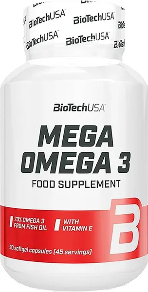 Mega Omega 3, 90 capsule gel, BioTech USA