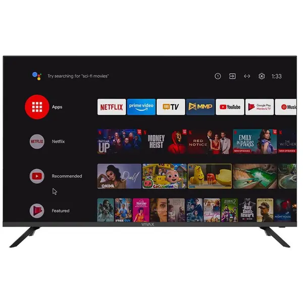 Mega Vision Televizor Vivax A Series 43UHD10K, 109 cm, Smart, UHD, Android11