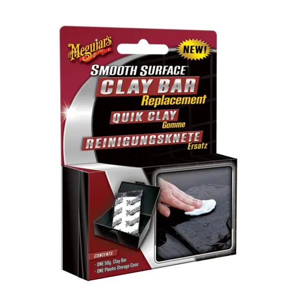 Meguiar s Argila Decontaminare Smoot Surface Clay Bar Quik Clay Reinigungsknete 50G G1001EU