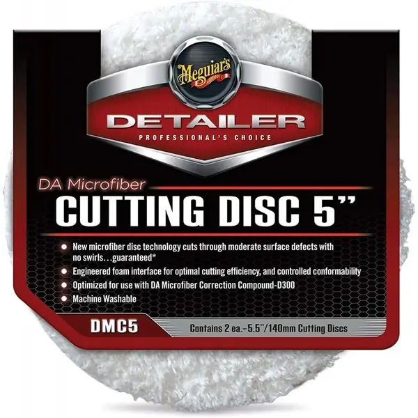 Meguiar s Da Microfiber Cutting Pad Pad Polish Abraziv 140MM DMC5MG