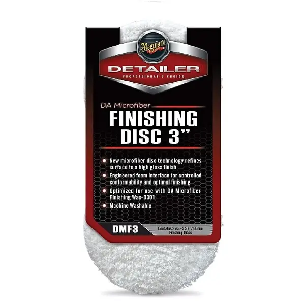 Meguiar s Da Microfiber Finishing Pad Pad Microfibre Polish 76MM DMF3MG