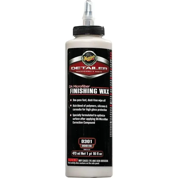 Meguiar s Da Microfiber Finishing Wax D301 Pasta Polish Finis 473ML D30116MG