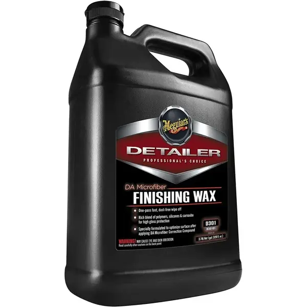 Meguiar s Da Microfiber Finishing Wax D301 Pasta Polish Finish 3.78L D30101MG