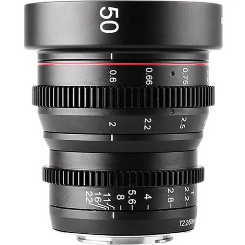 Meike Obiectiv manual Meike 50mm T2.2 Cine pentru Fujifilm FX-Mount