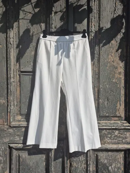 MeiMeij Pantaloni albi culotte Clara - 42 IT - Alb