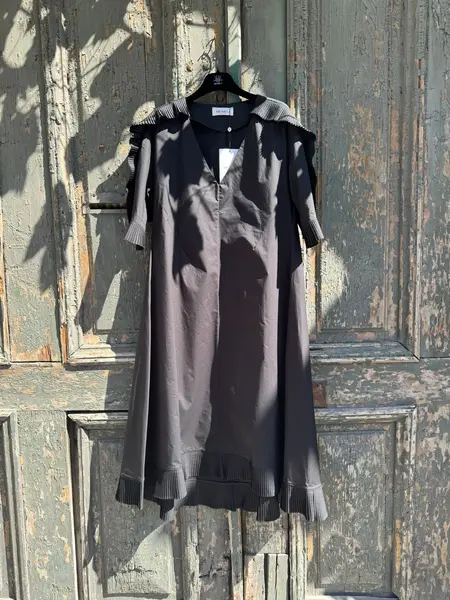 MeiMeij Rochie 100% bumbac neagra - 38 IT