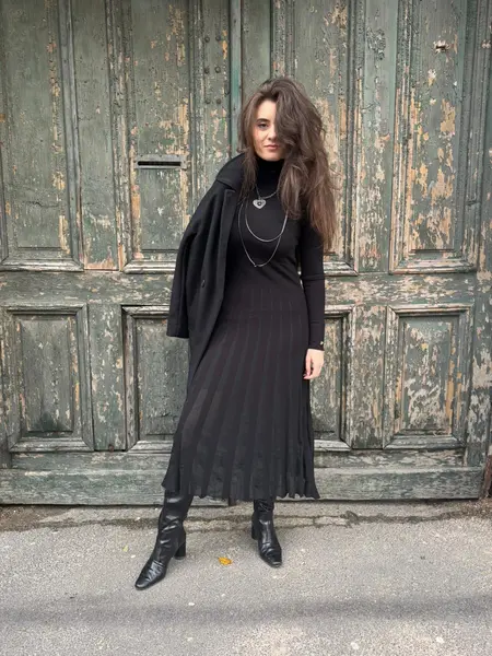 MeiMeij Rochie Black Beauty - S INTL