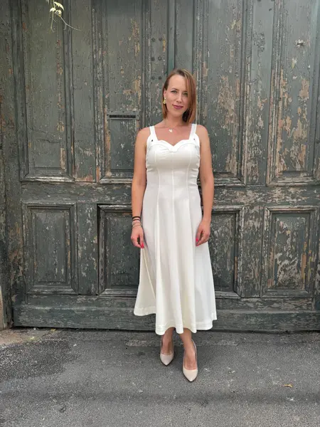 MeiMeij Rochie ivory - S INTL