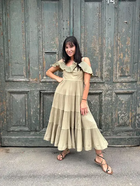 MeiMeij Rochie olive - 42 IT