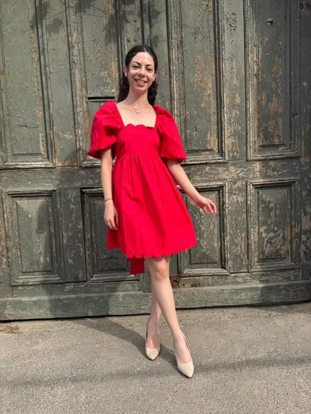 MeiMeij Rochie roșie Diana - 36 EU