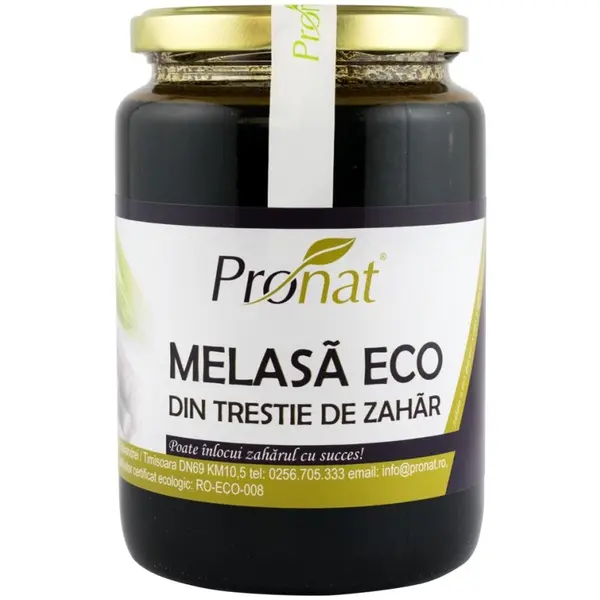 Melasa din Zahar de Trestie Bio, 1000 g