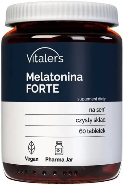 Melatonin Forte, 60 tablete, Vitaler's