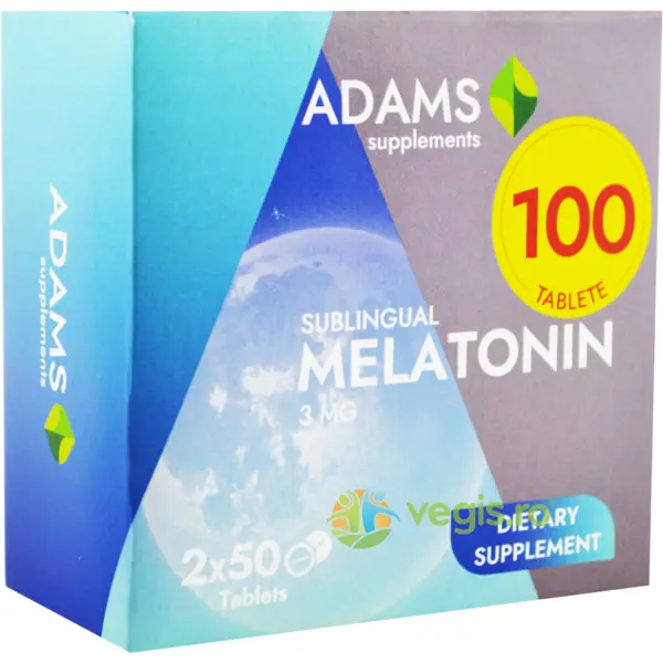 Melatonina 3mg 100tb (50tb+50tb)