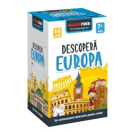 Memorace – Descopera Europa | Joc educativ de cultura generala