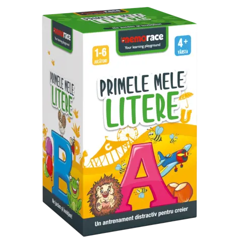 Memorace – Primele mele litere | Joc educativ pentru invatarea alfabetului