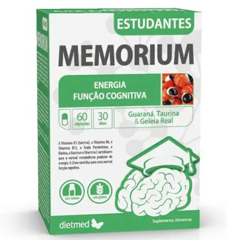 Memorator pentru studenți, 60 capsule, Dietmed