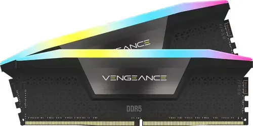 Memorie Corsair Vengeance RGB, DDR5, 96GB (2x48GB), 6800MHz, CL34, Intel XMP, Dual Channel Kit