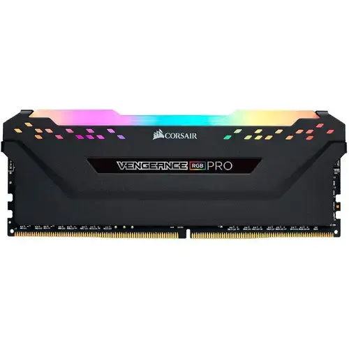 Memorie Corsair Vengeance RGB Pro, DDR4, 8GB, 3200MHz, CL16, Bulk (Negru)