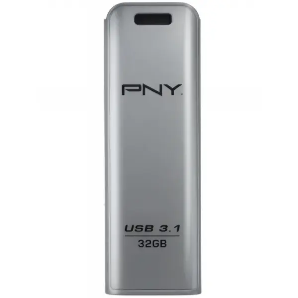 Memorie Externa USB-A 3.1 PNY Elite Steel, 32Gb FD32GESTEEL31G-EF