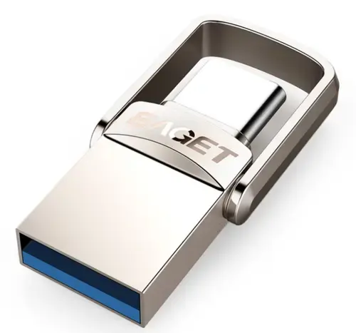 Memorie Externa USB-A 3.1 / USB-C Eaget CU20, 64Gb