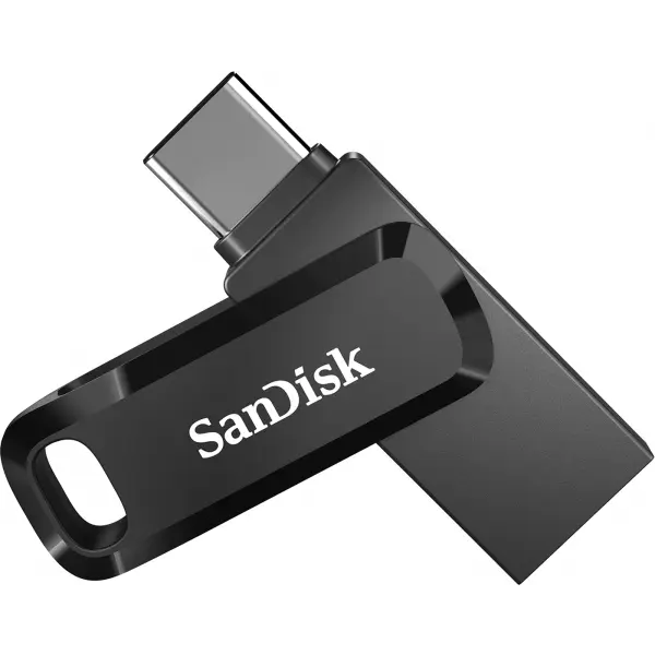 Memorie Externa USB-A 3.2 / USB-C SanDisk Ultra Dual Go, 1TB SDDDC3-1T00-G46