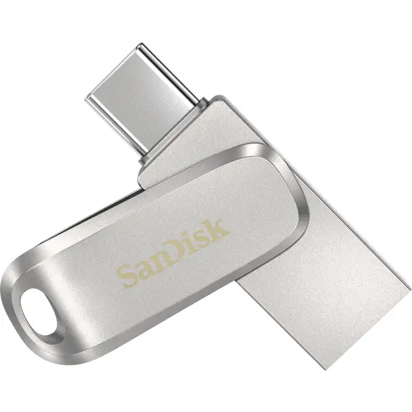 Memorie Externa USB-A 3.2 / USB-C SanDisk Ultra Luxe Dual Drive, 256Gb SDDDC4-256G-G46
