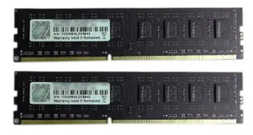 Memorie G.Skill Value, DDR3, 2x4GB, 1333MHz (Negru)