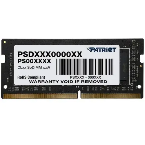 Memorie laptop Patriot Signature Line, 8GB, DDR4, 2400MHz, CL17, 1.2v