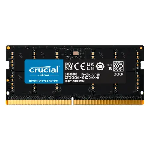 Memorie laptop SO-DIMM Crucial, 8GB, DDR5-5600MHz, CL46