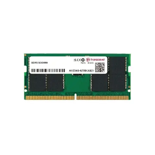 Memorie laptop Transcend 32GB JM DDR5 4800 SO-DIMM, 2Rx8, 2Gx8, CL40, 1.1V, JM4800ASE-32G