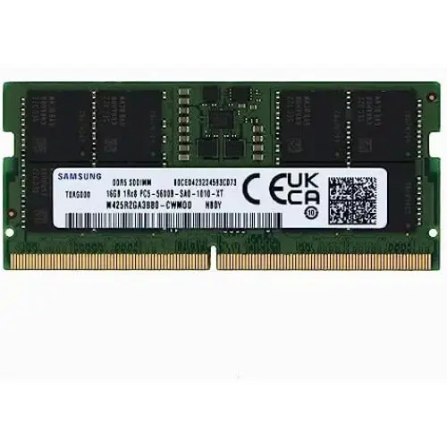Memorie Notebook Samsung M425R2GA3BB0-CWM, sodimm DDR5, pentru laptop, 16GB, 5600MHz, CL40, 262 pini, PC5-44800, bulk