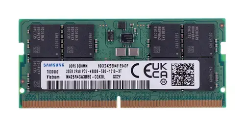 Memorie RAM laptop Samsung M425R4GA3BB0-CQK, 32GB (1x32), DDR5, 4800MHz, 1.1V, Bulk