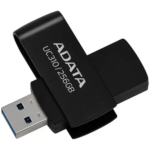 Memorie USB Adata ECO 256GB, USB 3.2 Gen1, Negru