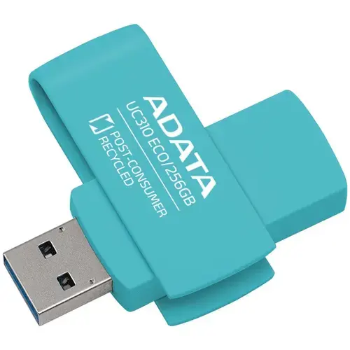 Memorie USB Adata ECO 256GB, USB 3.2 Gen1, Verde