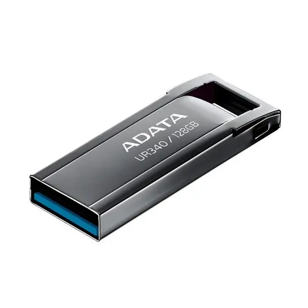 Memorie USB Flash Drive Adata UR340, 128GB, USB 3.2, black metalic