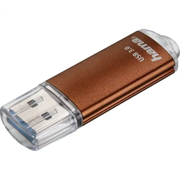 Memorie USB HAMA Laeta FlashPen, 128GB, USB 3.0, maro Memorie USB HAMA Laeta FlashPen, 128GB, USB 3.0, maro