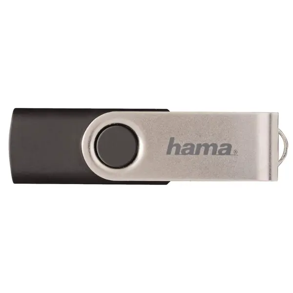 Memorie USB Hama Rotate 104302, 64GB, USB 2.0, Negru