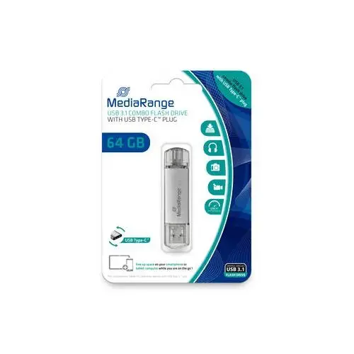 Memorie USB Media Range MR937, 64GB, USB 3.0/USB-C