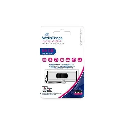 Memorie USB Mediarange 3.0 Flash 64gb Memorie USB Mediarange 3.0 Flash 64gb