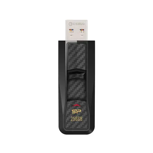 Memorie USB, Silicon Power, 256 GB, Blaze B50, USB 3.0 (Negru)