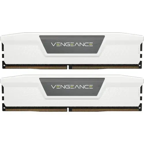 Memorii Corsair Vengeance White AMD EXPO, 32GB(2x16GB), DDR5-6000MHz, CL30, Dual Channel