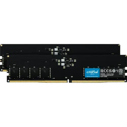 Memorii Crucial CT2K64G56C46U5, 128 GB (2x 64GB), DDR5-5600 MHz, CL 46, Dual Channel