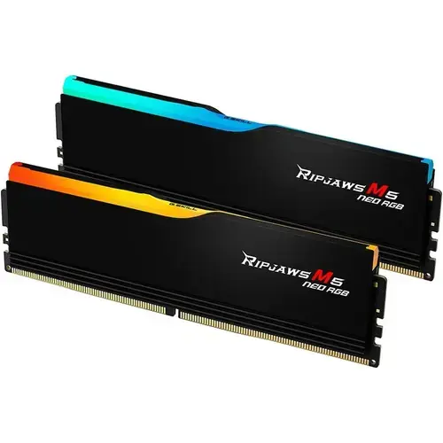Memorii G.Skill Ripjaws M5 Neo RGB 32GB DDR5 6000MHz CL36 Dual Channel Kit Black