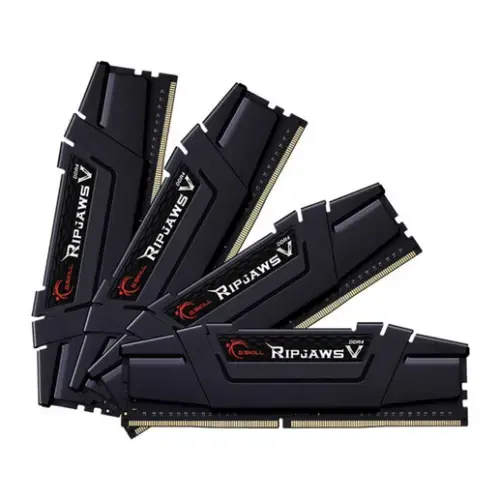 Memorii G.Skill Ripjaws V, 128GB (4 x 32 GB), DDR4-2666 MHz, CL19, Quad Channel