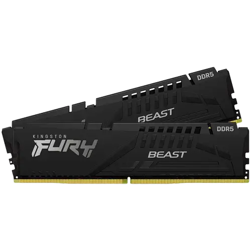 Memorii Kingston FURY Beast 32GB DDR5 6000MHz CL36 Dual Channel Kit