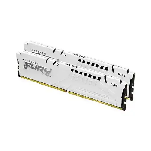 Memorii Kingston FURY Beast White 32GB(2x16GB) DDR5, 5200MT/s, CL40