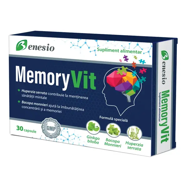 MemoryVit, 30 capsule, Benesio