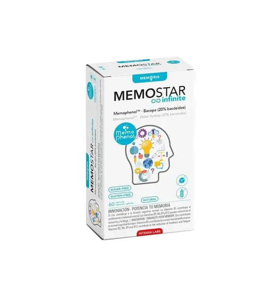 Memostar® Infinit, 60 capsule Dieteticos