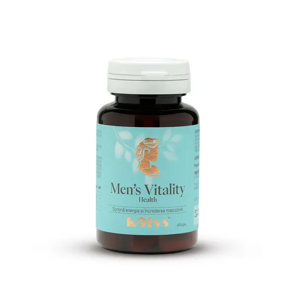 Men's Vitality Health -- 60 capsule pentru energie, vitalitate și performanță masculină
