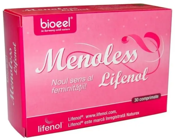 Menoless Lifenol, 30 comprimate, Bioeel